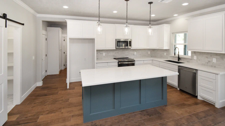 client photo newly remodeled kitchen