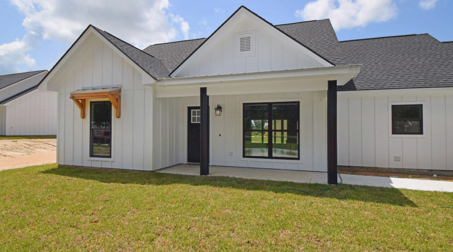 attached patio in a residential house